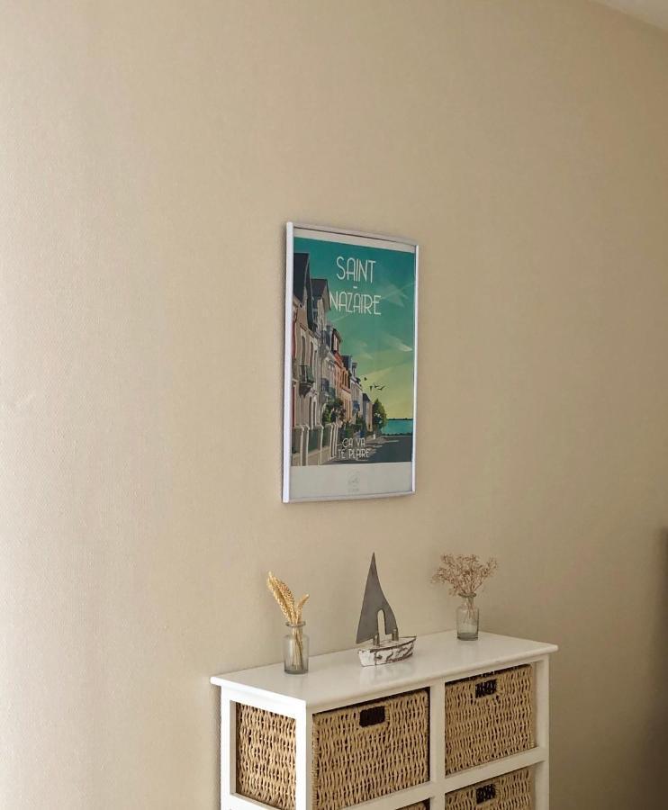 Bel Appartement En Rez-De-Jardin A 100M Des Plages 圣纳泽尔 外观 照片